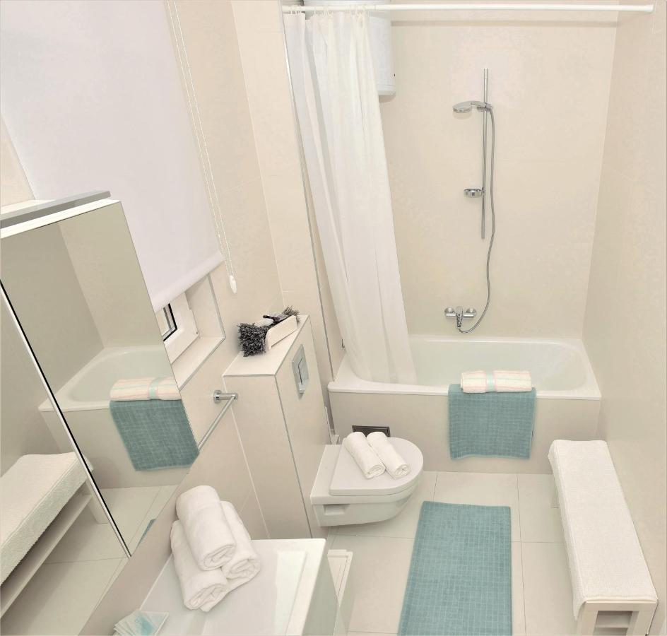 Andor - Lux, Two Beautiful Terraces With Sea & Sunset View Apartment มาคาร์สกา ภายนอก รูปภาพ