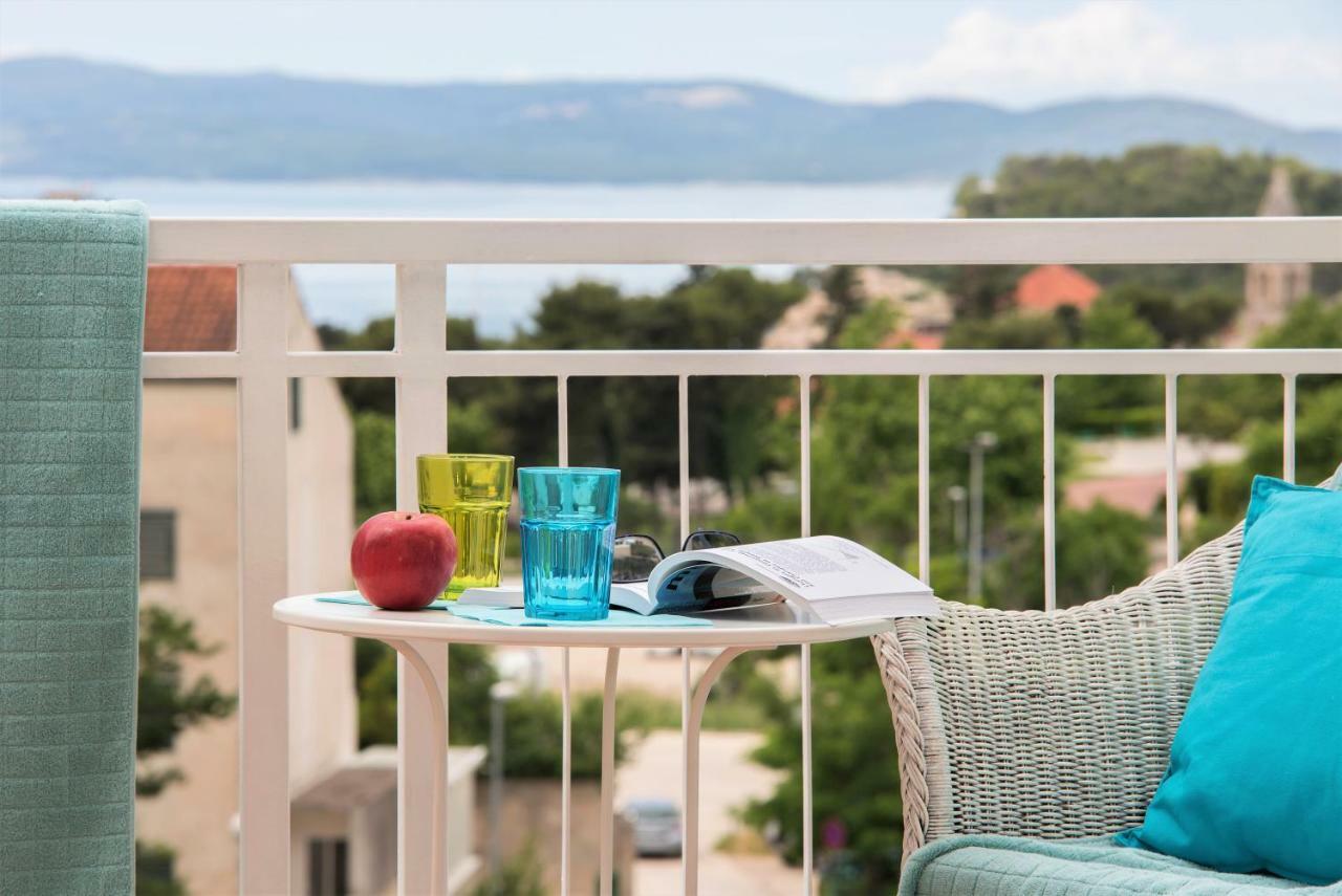 Andor - Lux, Two Beautiful Terraces With Sea & Sunset View Apartment มาคาร์สกา ภายนอก รูปภาพ