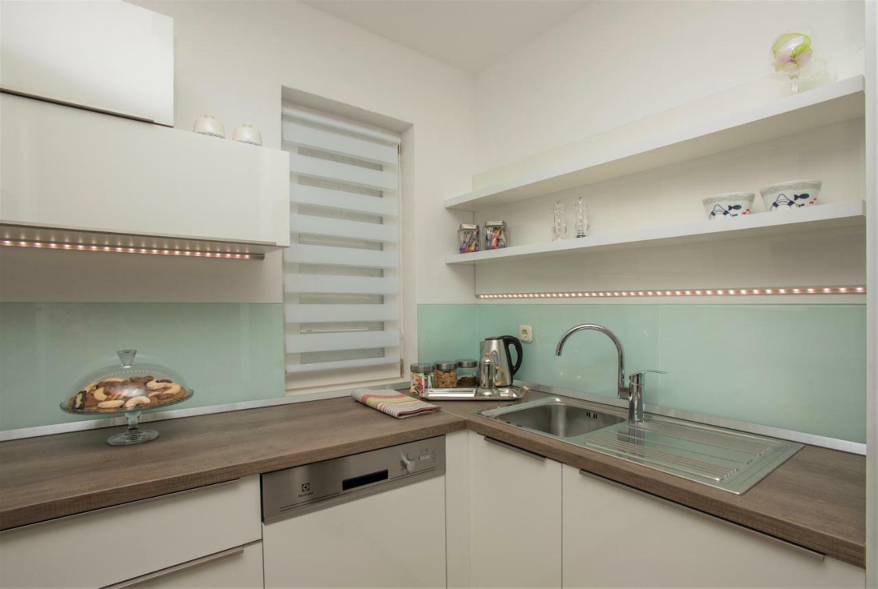 Andor - Lux, Two Beautiful Terraces With Sea & Sunset View Apartment มาคาร์สกา ภายนอก รูปภาพ