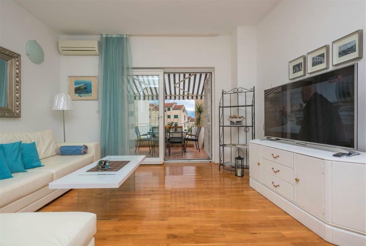 Andor - Lux, Two Beautiful Terraces With Sea & Sunset View Apartment มาคาร์สกา ภายนอก รูปภาพ