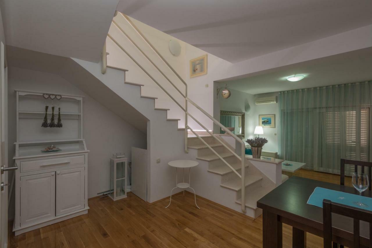 Andor - Lux, Two Beautiful Terraces With Sea & Sunset View Apartment มาคาร์สกา ภายนอก รูปภาพ